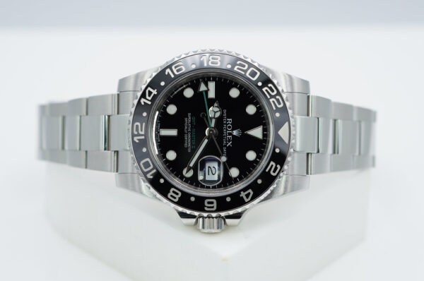 Rolex 116710LN GMT MASTER II STAINLESS STEEL BLACK CERAMIC BEZEL 2013 FULL SET - Image 9