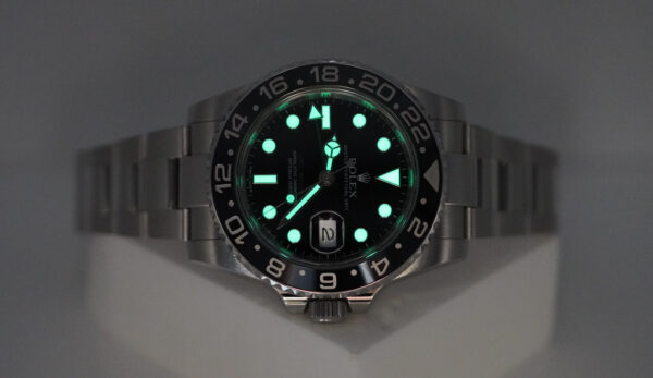 Rolex 116710LN GMT MASTER II STAINLESS STEEL BLACK CERAMIC BEZEL 2013 FULL SET - Image 11