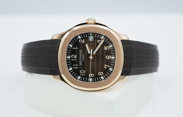 Patek PHILIPPE 5167R AQUANAUT 18K ROSE GOLD RUBBER STRAP 40MM 2020 FULL SET - Image 11