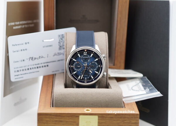 BRAND NEW Jaeger-LeCoultre POLARIS PERPETUAL CALENDAR BLUE DIAL 2024 COMPLETE SET - Image 2