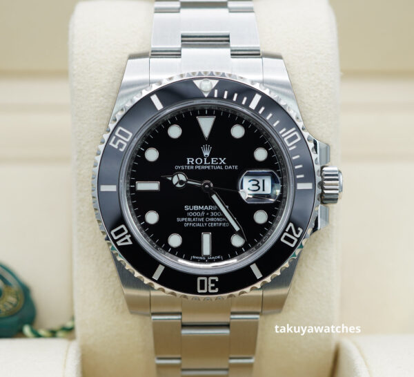 NEW Rolex 116610LN SUBMARINER STEEL CERAMIC DATE 40MM STICKERS COMPLETE SET