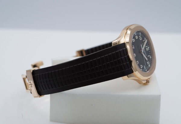 Patek PHILIPPE 5167R AQUANAUT 18K ROSE GOLD RUBBER STRAP 40MM 2020 FULL SET - Image 5