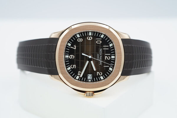 Patek PHILIPPE 5167R AQUANAUT 18K ROSE GOLD RUBBER STRAP 40MM 2020 FULL SET - Image 10