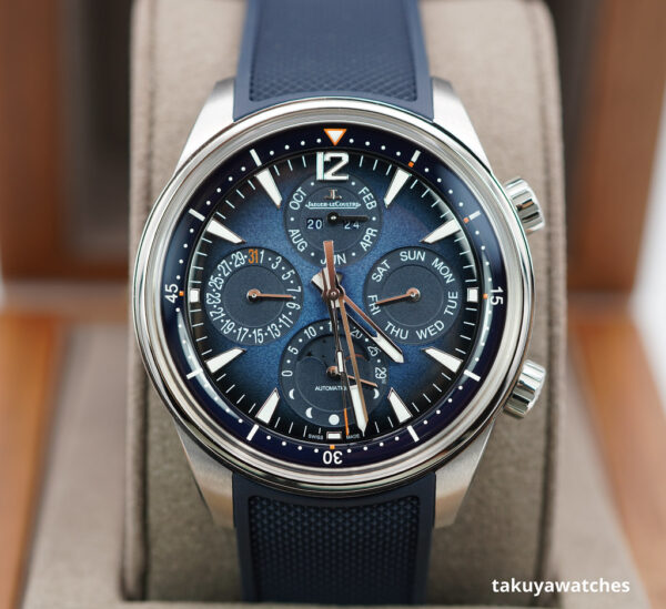 BRAND NEW Jaeger-LeCoultre POLARIS PERPETUAL CALENDAR BLUE DIAL 2024 COMPLETE SET
