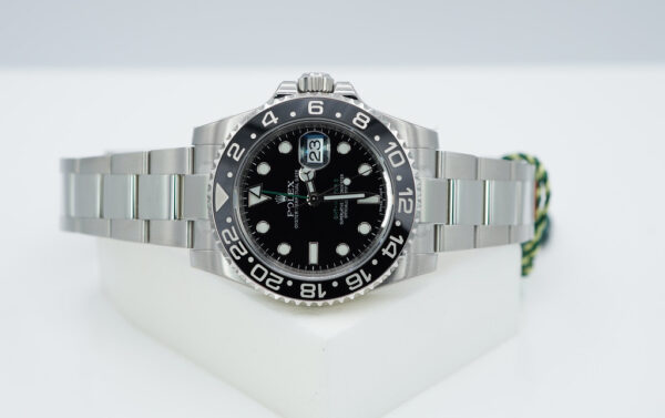 NEW Rolex 116710LN GMT MASTER II STEEL BLACK CERAMIC BEZEL STICKERS COMPLETE SET - Image 10