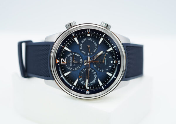 BRAND NEW Jaeger-LeCoultre POLARIS PERPETUAL CALENDAR BLUE DIAL 2024 COMPLETE SET - Image 11