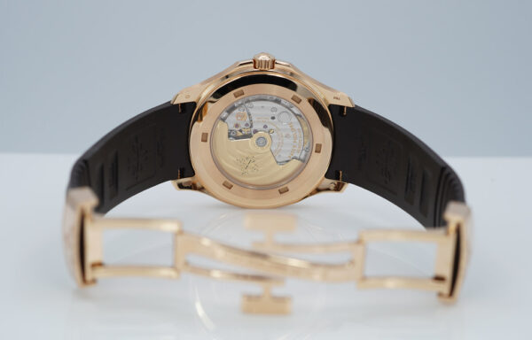 Patek PHILIPPE 5167R AQUANAUT 18K ROSE GOLD RUBBER STRAP 40MM 2020 FULL SET - Image 9