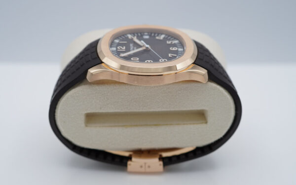 Patek PHILIPPE 5167R AQUANAUT 18K ROSE GOLD RUBBER STRAP 40MM 2020 FULL SET - Image 4