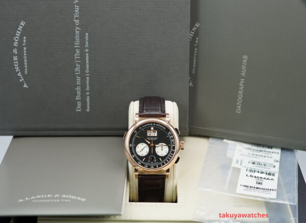 A. Lange & SOHNE DATOGRAPH UP DOWN 405.031 18K ROSE GOLD 41MM COMPLETE SET - Image 2