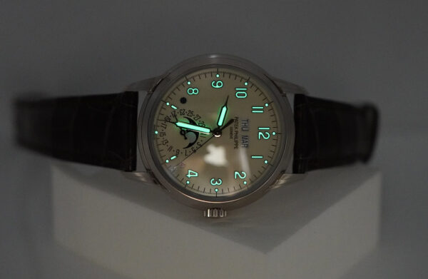 Patek PHILIPPE 5320G PERPETUAL CALENDAR WHITE GOLD CREAM DIAL 2021 FULL SET - Image 12
