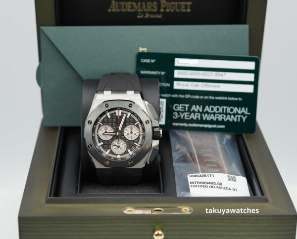 Audemars PIGUET ROYAL OAK OFFSHORE 26420SO STAINLESS STEEL 43MM 2023 FULL SET - Image 2