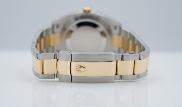 Rolex 126333 DATEJUST 41 GOLD STEEL CHAMPAGNE DIAL OYSTER BAND FULL SET - Image 7