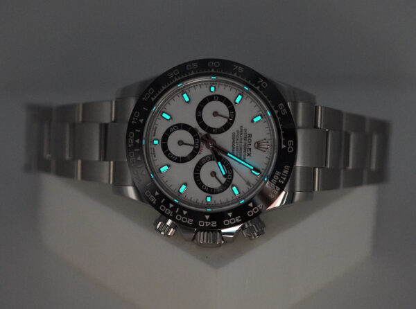 Rolex 116500LN COSMOGRAPH DAYTONA WHITE PANDA DIAL CERAMIC BEZEL 2022 FULL SET - Image 11