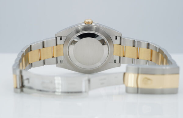 Rolex 126333 DATEJUST 41 GOLD STEEL CHAMPAGNE DIAL OYSTER BAND FULL SET - Image 8