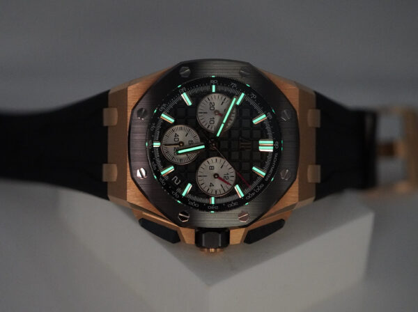 Audemars PIGUET ROYAL OAK OFFSHORE 26420RO PINK GOLD 43MM NEW MODEL 2022 - Image 11