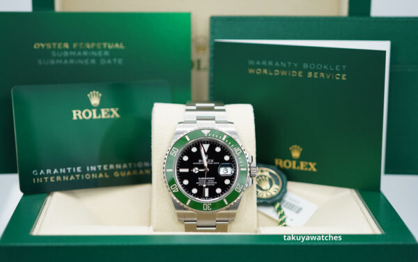 BRAND NEW Rolex 126610LV SUBMARINER GREEN MK2 BEZEL BLACK DIAL 2024 41MM FULL SET - Image 2