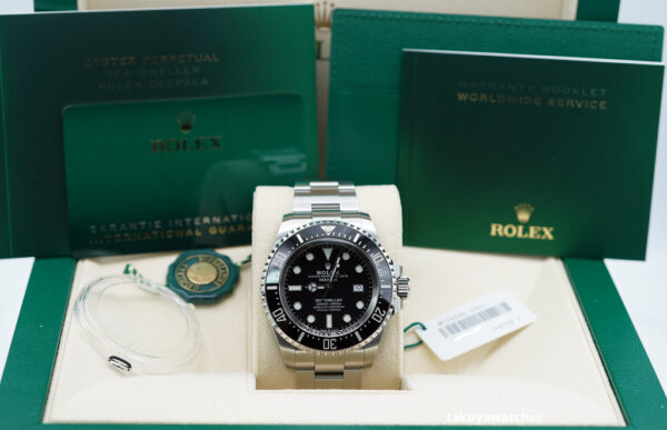 Rolex 126660 SEA-DWELLER DEEPSEA BLACK DIAL STICKERS 2021 COMPLETE SET - Image 2