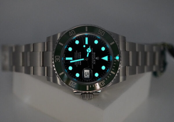 BRAND NEW Rolex 126610LV SUBMARINER GREEN MK2 BEZEL BLACK DIAL 2024 41MM FULL SET - Image 11