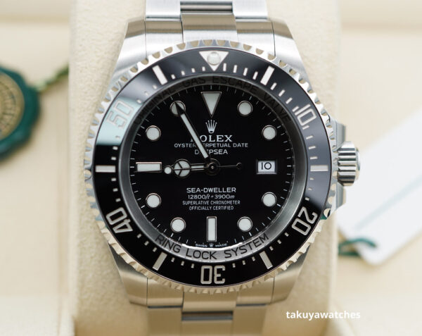 Rolex 126660 SEA-DWELLER DEEPSEA BLACK DIAL STICKERS 2021 COMPLETE SET