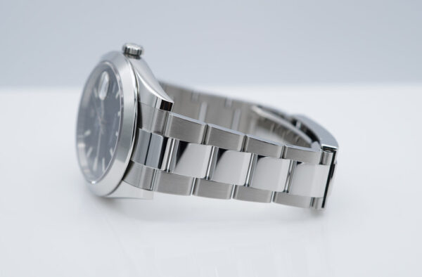 Rolex 126300 DATEJUST 41 BLACK STICK DIAL OYSTER BAND 2021 COMPLETE SET - Image 5