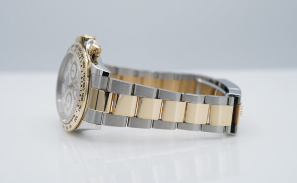 Rolex 116503 DAYTONA TWO TONE 18K YELLOW GOLD SS WHITE DIAL 2020 FULL SET - Image 5