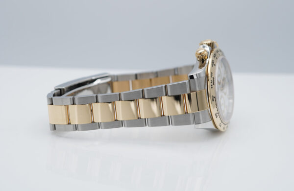 Rolex 116503 DAYTONA TWO TONE 18K YELLOW GOLD SS WHITE DIAL 2020 FULL SET - Image 6