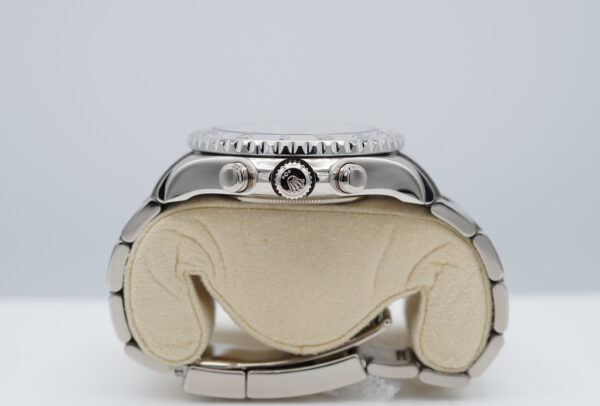 Rolex 116689 YACHTMASTER II 18K WHITE GOLD PLATINUM BEZEL RSC SERVICED 2023 - Image 3