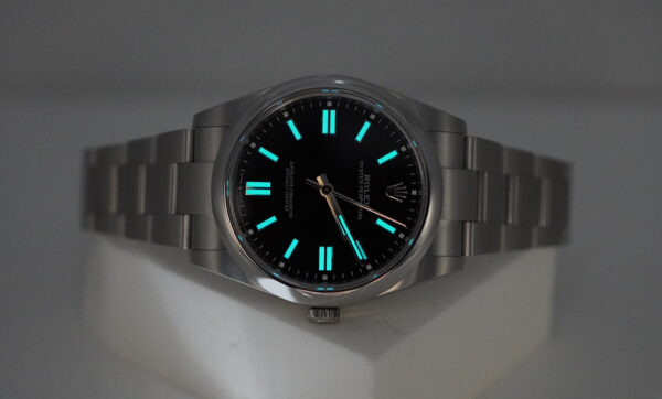Rolex 124300 OYSTER PERPETUAL 41 BLACK DIAL 2024 WARRANTY COMPLETE SET - Image 11