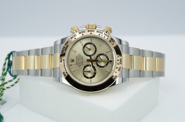 BRAND NEW Rolex 126503 DAYTONA TWO TONE GOLD STEEL CHAMPAGNE DIAL NEW MODEL FULL SET - Image 10