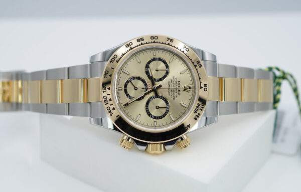 BRAND NEW Rolex 126503 DAYTONA TWO TONE GOLD STEEL CHAMPAGNE DIAL NEW MODEL FULL SET - Image 9