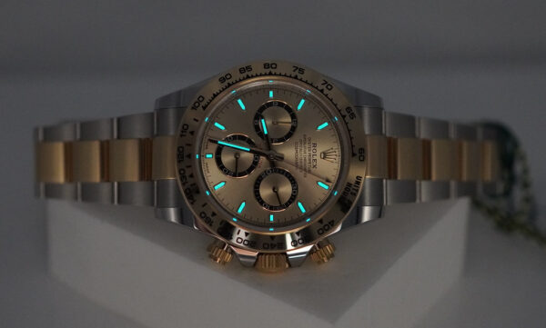 BRAND NEW Rolex 126503 DAYTONA TWO TONE GOLD STEEL CHAMPAGNE DIAL NEW MODEL FULL SET - Image 11
