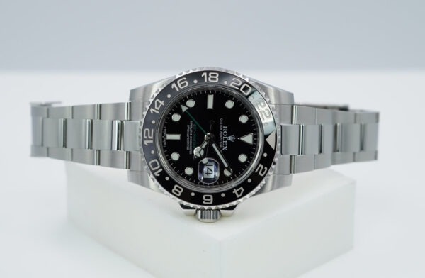 Rolex 116710LN GMT MASTER II STEEL BLACK CERAMIC BEZEL 2018 COMPLETE SET - Image 9