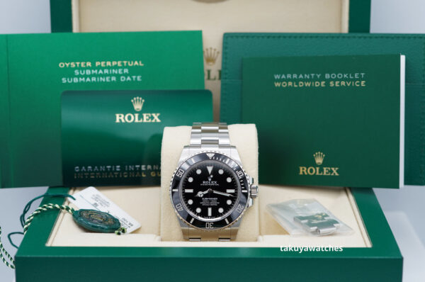 Rolex 124060 SUBMARINER NO DATE 41MM 2021 WARRANTY COMPLETE SET - Image 2