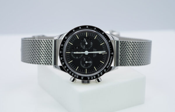 Omega SPEEDMASTER CAL 321 ED WHITE MOONWATCH EXTRA MESH BRACELET FULL SET - Image 9