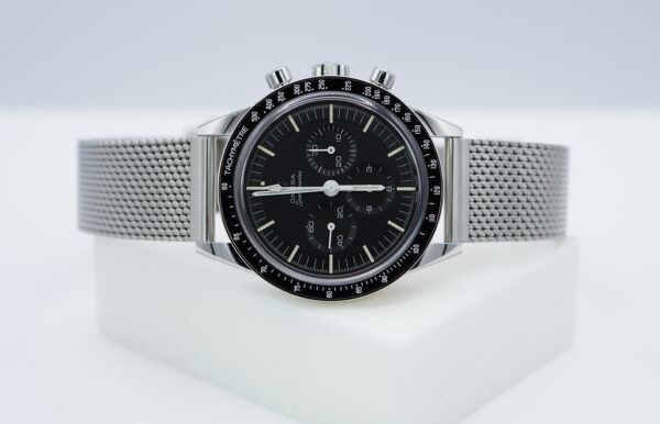 Omega SPEEDMASTER CAL 321 ED WHITE MOONWATCH EXTRA MESH BRACELET FULL SET - Image 10