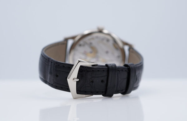 Patek PHILIPPE 6119G 18K WHITE GOLD CALATRAVA CLOUS DE PARIS 2024 FULL SET - Image 7