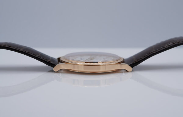 Patek PHILIPPE 6119R 18K ROSE GOLD CALATRAVA CLOUS DE PARIS 2022 FULL SET - Image 4