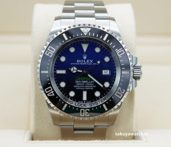Rolex 126660 DEEPSEA D BLUE DIAL JAMES CAMERON 2020 WARRANTY FULL SET