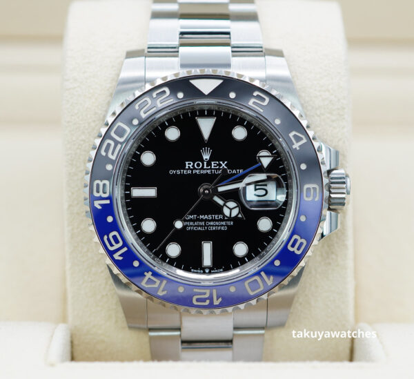 Rolex 126710BLNR GMT MASTER 2 BLACK BLUE BEZEL NEW MODEL 2023 WARRANTY FULL SET
