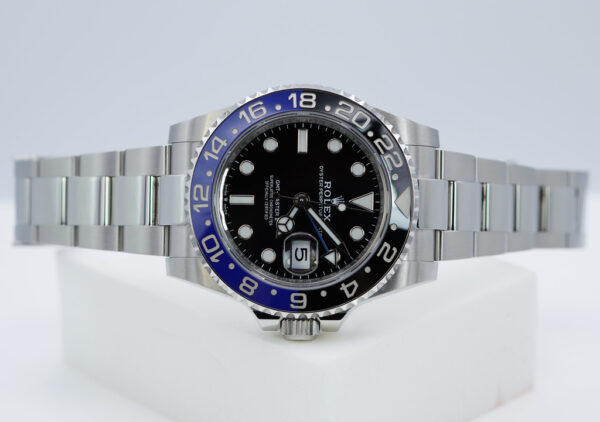 Rolex 126710BLNR GMT MASTER 2 BLACK BLUE BEZEL NEW MODEL 2023 WARRANTY FULL SET - Image 9