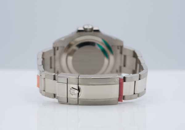 MINT Rolex 116719BLRO GMT MASTER 2 18K WHITE GOLD PEPSI BEZEL BLACK DIAL COMPLETE SET - Image 7