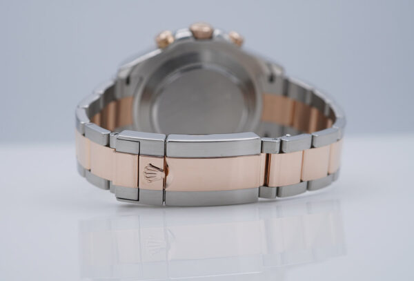 Rolex 116681 YACHTMASTER 2 ROSE GOLD STEEL RSC SERVICED WARRANTY - Image 8