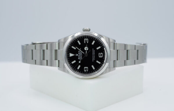 Rolex 124270 EXPLORER I FULL LUME DIAL 36MM 2021 WARRANTY COMPLETE SET - Image 10