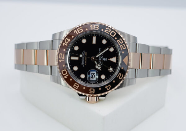 Rolex 126711CHNR GMT MASTER 2 ROSE GOLD STEEL ROOTBEER 2021 COMPLETE SET - Image 9