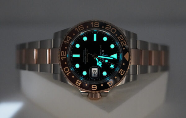 Rolex 126711CHNR GMT MASTER 2 ROSE GOLD STEEL ROOTBEER 2021 COMPLETE SET - Image 11
