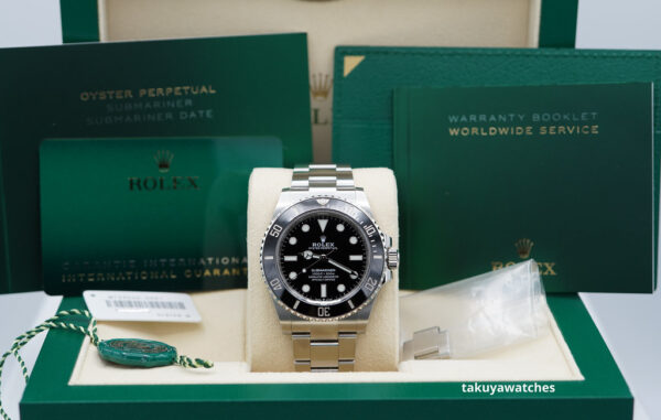 Rolex 124060 SUBMARINER NO DATE 41MM 2020 WARRANTY COMPLETE SET - Image 2