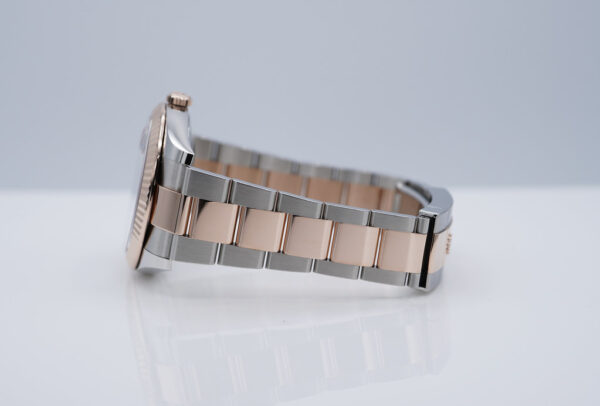 Rolex 126331 DATEJUST 41 18K ROSE GOLD STEEL WIMBLEDON DIAL 2023 FULL SET - Image 5