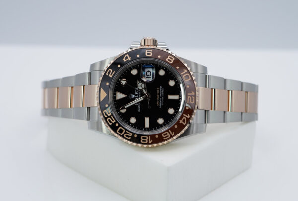 Rolex 126711CHNR GMT MASTER 2 ROSE GOLD STEEL ROOTBEER 2021 COMPLETE SET - Image 10