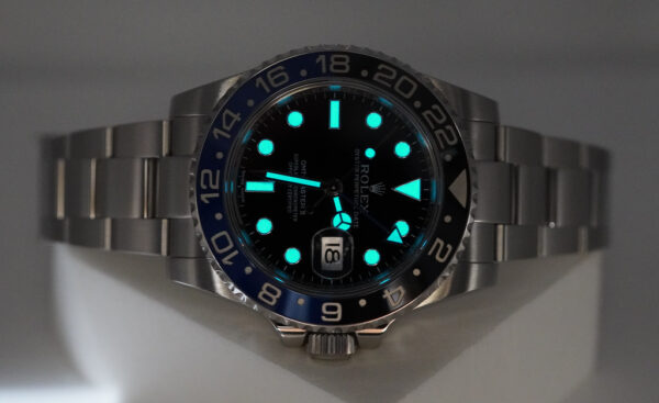 Rolex 116710BLNR GMT MASTER 2 BLACK BLUE BEZEL BATMAN COMPLETE SET - Image 10