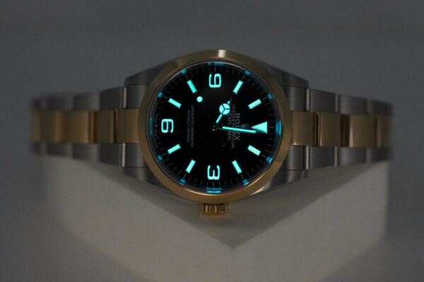Rolex 124273 EXPLORER 18K YELLOW GOLD STAINLESS STEEL 36MM 2022 FULL SET - Image 11